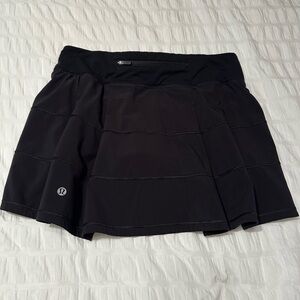 Lululemon Black Skort Size 6!